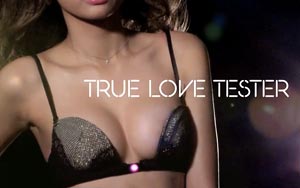 Now, 'true love' bra that unhooks for only Mr. Right!