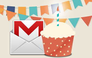 Happy birthday! Gmail turns 10
