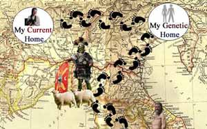 Now, know where your ancestors lived 1,000 years ago