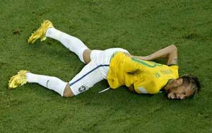 Brazil's Neymar out of FIFA World Cup