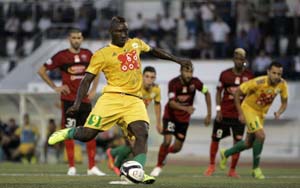 Footballer dies after being hit by object from stands