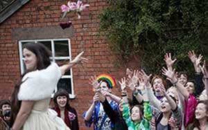 Fed up of being single, UK woman marries herself!