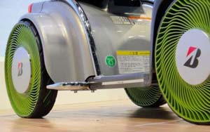 Forget about inflating tyres with Bridgestone's 'Air-free tyres'