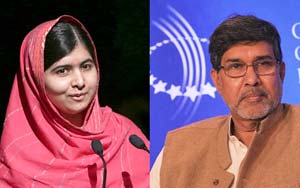 India's Kailash Satyarthi shares Peace Prize with Pakistan's Malala