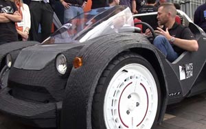 World's first 3-D printed electric cars to be available in market by 2015