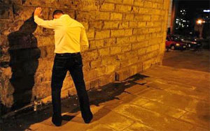 Now, a wall that pees back on you if you dare urinate on it