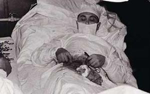 Russian surgeon stuck in Antarctica camp self-operated appendix to survive