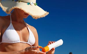 'Smart' bikini tells you when to reapply more sunscreen