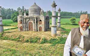 Another Taj Mahal for beloved wife by a retired postmaster