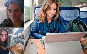 German student is so sick of landlords that she chooses to live on Trains