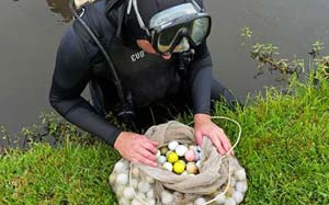 Man Claims He Made $15 Million Fortune by Retrieving Lost Golf Balls