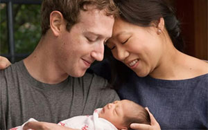 Facebook CEO, wife donate 99 percent shares to Honour his Daughter's birth