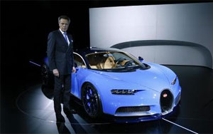 Here comes world`s fastest car- Bugatti Chiron