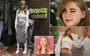Hong Kong Designer Creates Functional Scarlett Johansson Robot