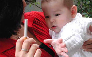 Tobacco smoke exposure in home risks kids' health
