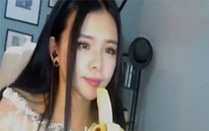 China bans 'erotic' banana-eating live streams