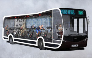 Ingenious Fitness Bus Will Let You Work Out During Your Commute