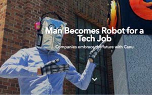 Jobseeker Becomes Robot to Increase Chances of Landing Tech Job