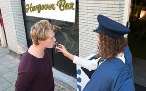 You Need to Fail a Breathalizer Test to Enter the World's First Hangover Bar