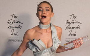 Gigi Hadid named international model of the year
