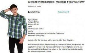 No Joke: Russian Online Store Auctions Off 21-Year-Old Man to Recover Debt