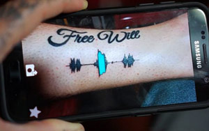 Tattoo Artist Creates Soundwave Tattoos That You Can Actually Hear