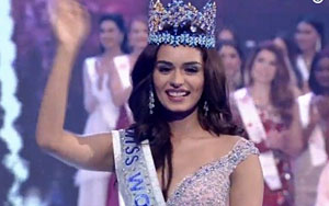 India's Manushi Chhillar Crowned Miss World 2017