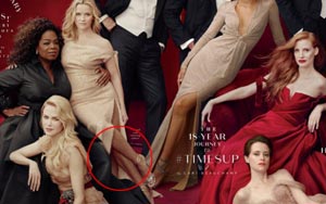 Photoshop Fail: Vanity Fair gave Oprah Winfrey 3 hands & Reese Witherspoon 3 legs!