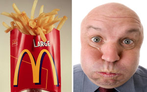 Can McDonald's french fries cure hair loss?