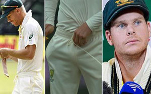 Ball tampering shame: 1-year-ban for Smith, Warner