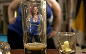 Beauty lies in the eye of beer-holder