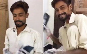 Pakistani painter crooning Arijit Singh's songs is breaking the Internet