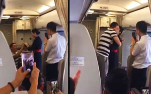 Flight Attendant Fired After Accepting Mid-Air Marriage Proposal