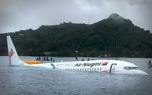 Passengers swim for their lives after plane misses runway, crash lands in Lagoon