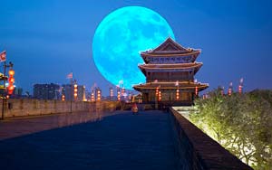 Chinese City to Launch 'Artificial Moon' Bright Enough to Replace Streetlights