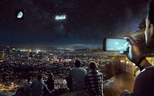 Russian Startup Plans to Launch Giant Glowing Ads Into the Night Sky