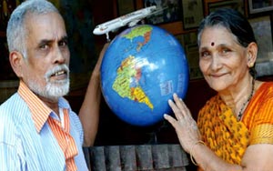 This 70-year-old couple has travelled to 23 countries, just by selling tea