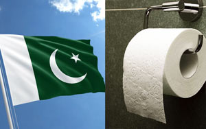Google shows Pakistan flag when searched for 'Toilet Paper'