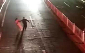 Drunk Man Hit By Van After Standing On Busy Road To Test' Wife's Love