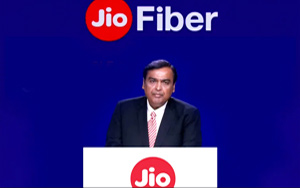 Mukesh Ambani's Reliance JioFiber Broadband Service Comes With Free TVs