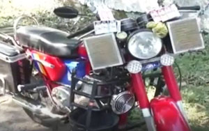 Viral - Bareilly Man's Bike Works On Voice Commands, Has ATM