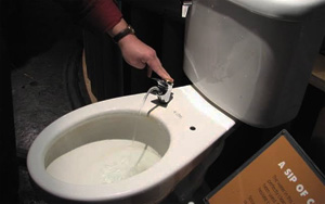 Belgian Restaurant Serves Drinking Water Recycled from Its Toilets