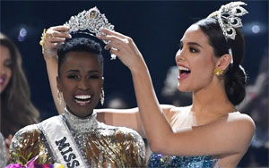 Miss South Africa Zozibini Tunzi crowned Miss Universe 2019