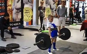 11-Year-Old Boy Dubbed Russia's Strongest Child After Deadlifting 100-Kg Barbell