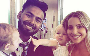 My wife got a million new Indian followers after babysitter pic with Rishabh Pant - Tim Paine