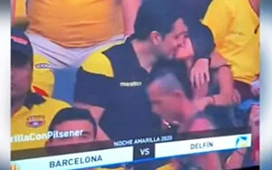 Kiss Cam Allegedly Catches Infidelity at Soccer Match