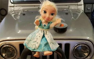 Woman Claims 'Haunted' Elsa Doll Keeps Coming Back After Being Thrown Away