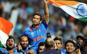 Sachin Tendulkar 'Carried On Shoulders' World Cup 2011 Moment Wins Laureus Award