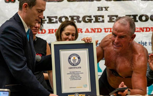 62-year-old breaks Guinness World Record after planking for 8 hours and 15 minutes