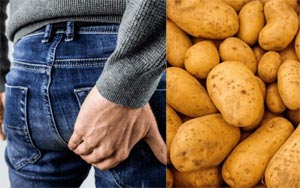 Doctors are warning people to not put frozen potatoes in their anus